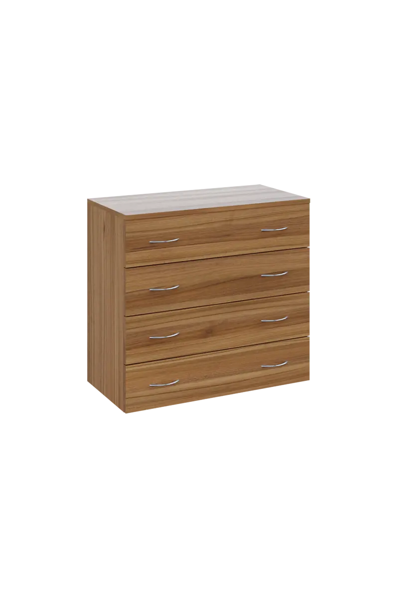 N 2 - 84Z kancelářská skříň, 4-zásuvková, 750x800x400, ořech světlý